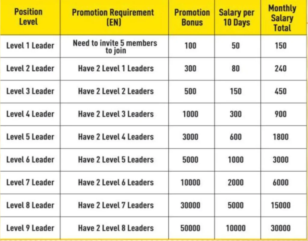 Promotions & Salaries